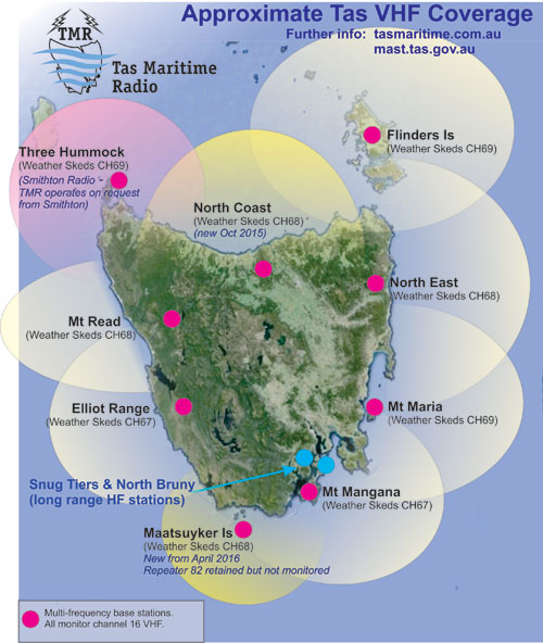 SE Australia VHF coverage