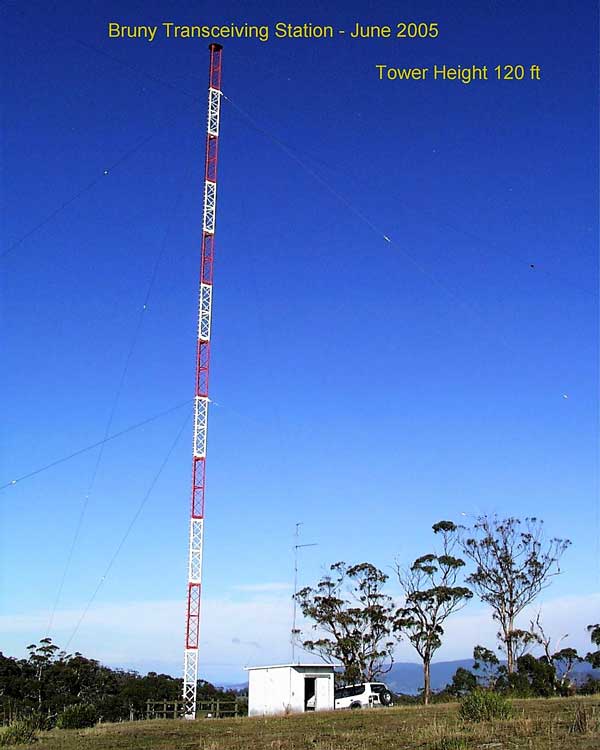 Bruny Island tower & hut 2005