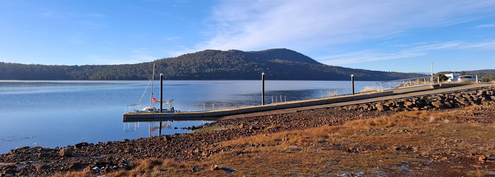 Lake levels are low
